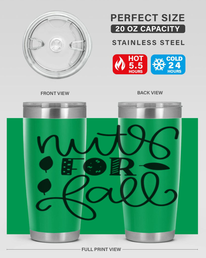 Nuts For Fall 446#- fall- Tumbler