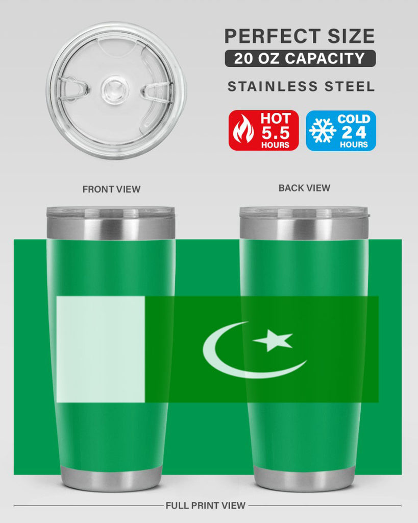 Pakistan 66#- world flags- Tumbler