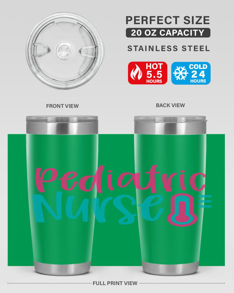 Pediatric Nurse Style Style 61#- nurse- tumbler
