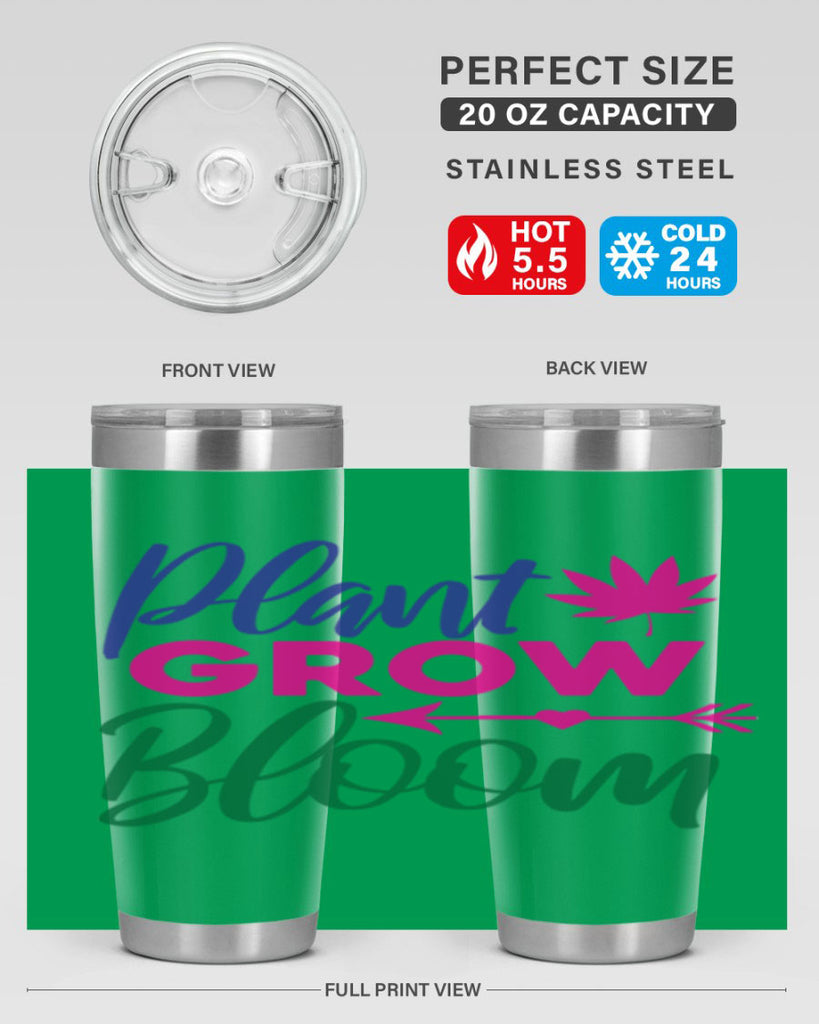 Plant Grow Bloom 389#- spring- Tumbler