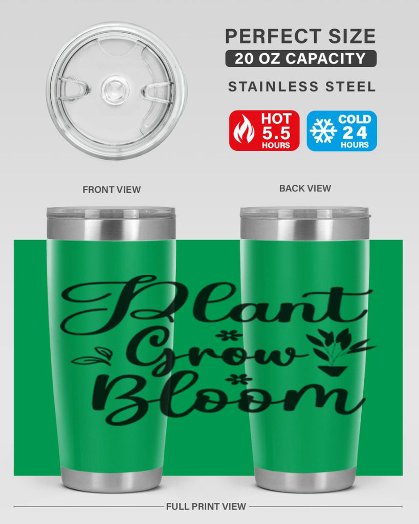 Plant Grow Bloom 391#- spring- Tumbler