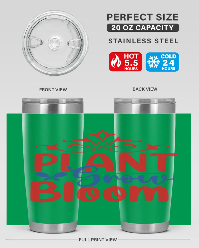 Plant Grow Bloom 392#- spring- Tumbler