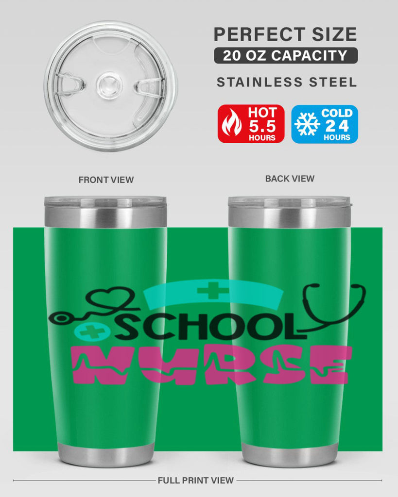 School Nurse Style Style 50#- nurse- tumbler
