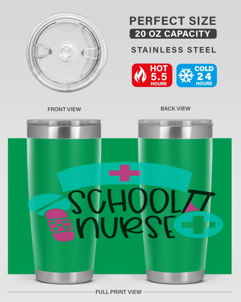 School Nurse Style Style 52#- nurse- tumbler