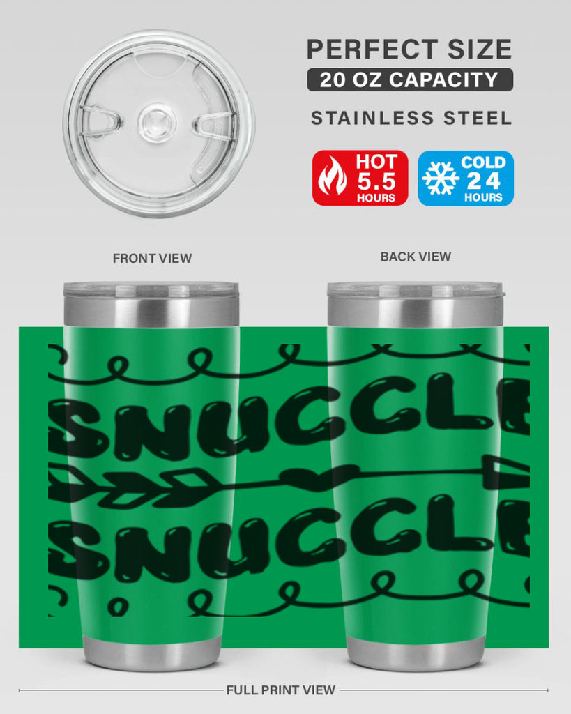 Snuggle Weather 391#- winter- Tumbler