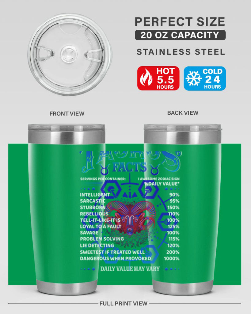 Taurus 496#- zodiac- Tumbler