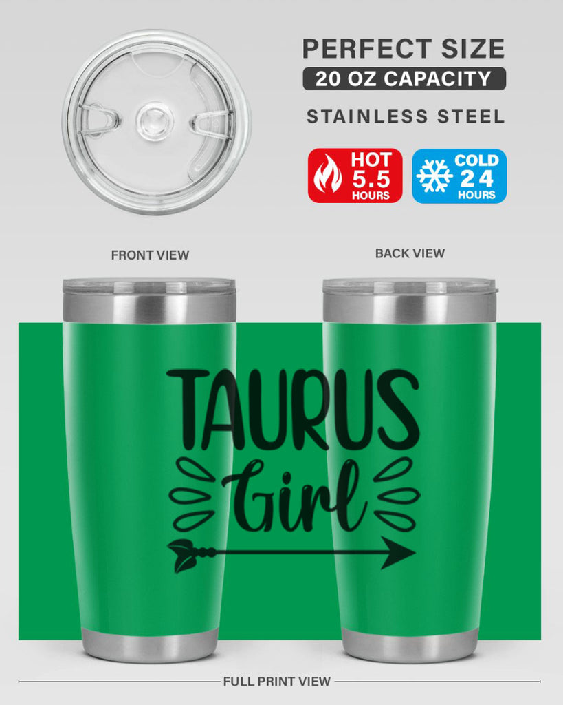 Taurus girl 500#- zodiac- Tumbler