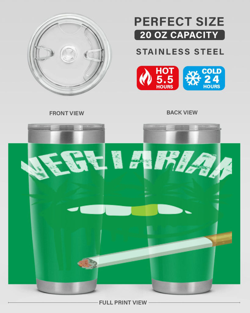 Vegetarian 270#- marijuana- Tumbler