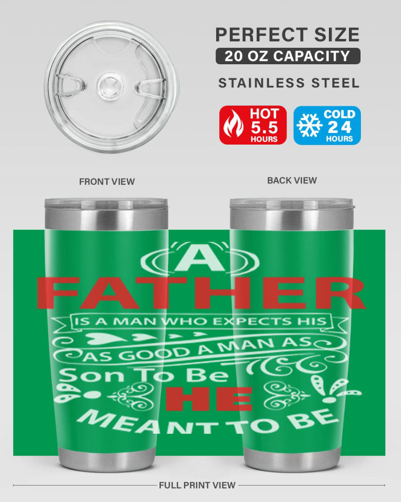 a father 247#- fathers day- Tumbler