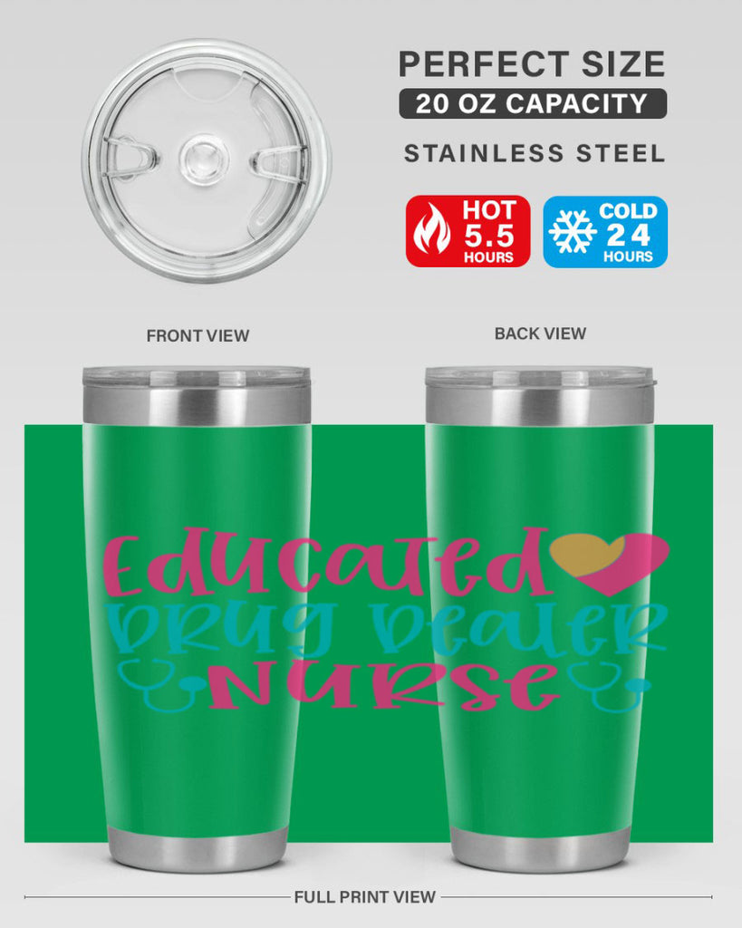 educted drug bealer nurse Style Style 194#- nurse- tumbler