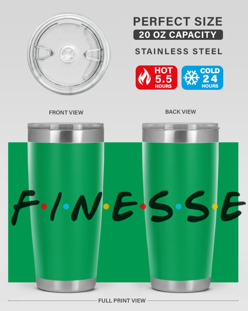 finesse 156#- black words phrases- Cotton Tank