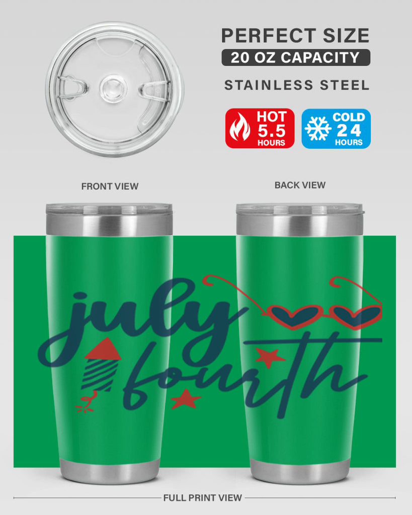 july fourth Style 70#- Fourt Of July- Tumbler
