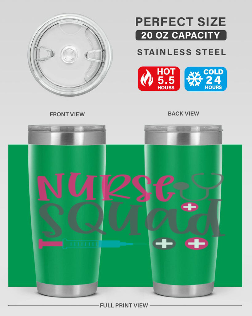 nurse squad Style 373#- nurse- tumbler