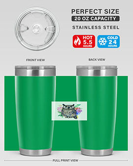owl 3#- owl- Tumblers