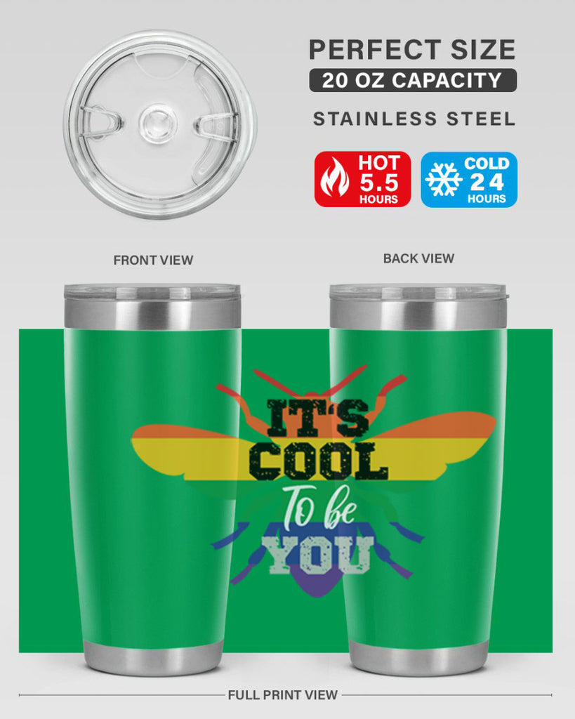 pride bee cool 70#- lgbt- Tumbler