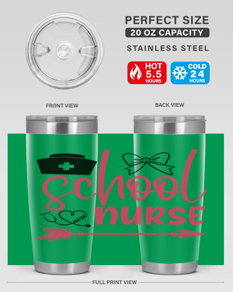 school nurse Style Style 49#- nurse- tumbler