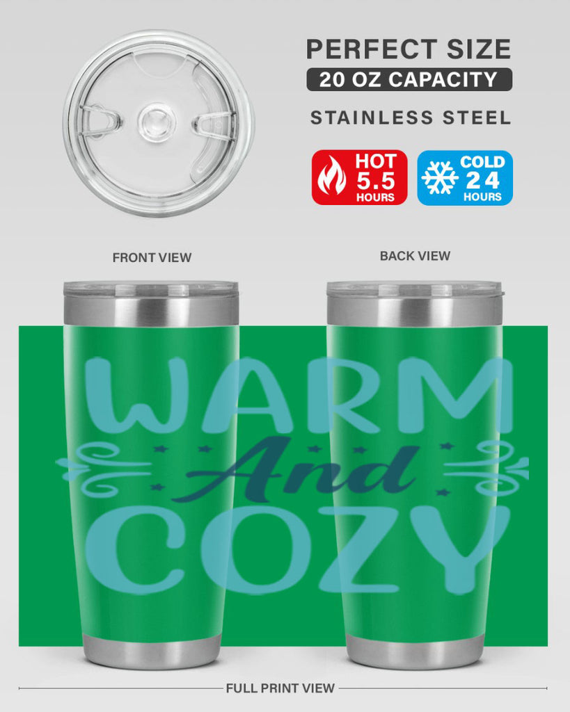warm and cozy 444#- winter- Tumbler