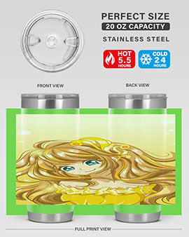 A beautiful and happy princess with gold dress game 131#- anime- Tumbler