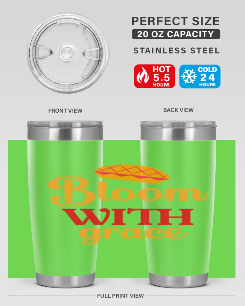 Bloom with grace 81#- spring- Tumbler