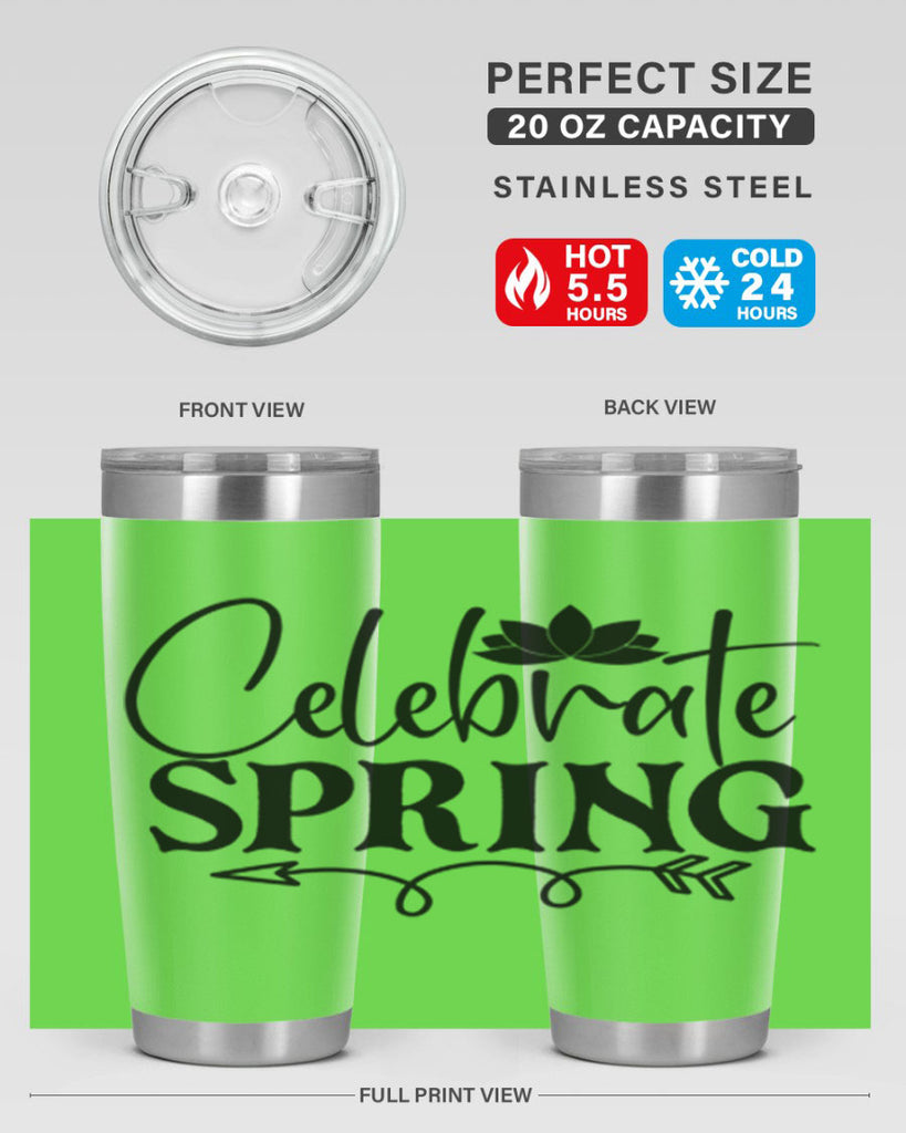 Celebrate spring 2#- spring- Tumbler