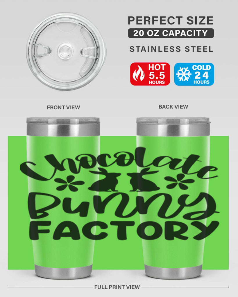Chocolate bunny factory  110#- spring- Tumbler