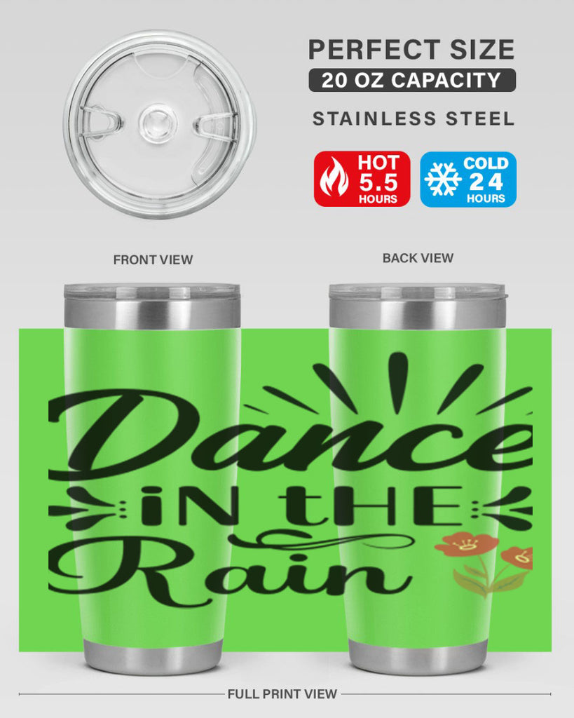 Dance in the Rain  121#- spring- Tumbler