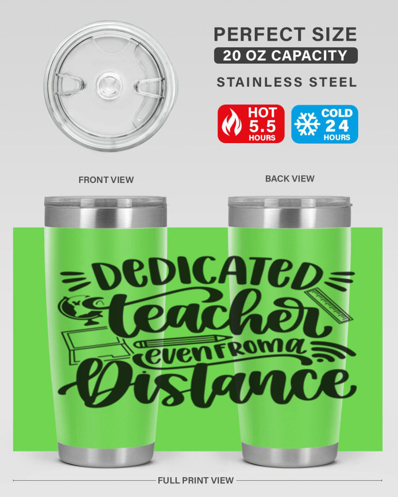 Dedicated Teacher Even Style 79#- teacher- tumbler