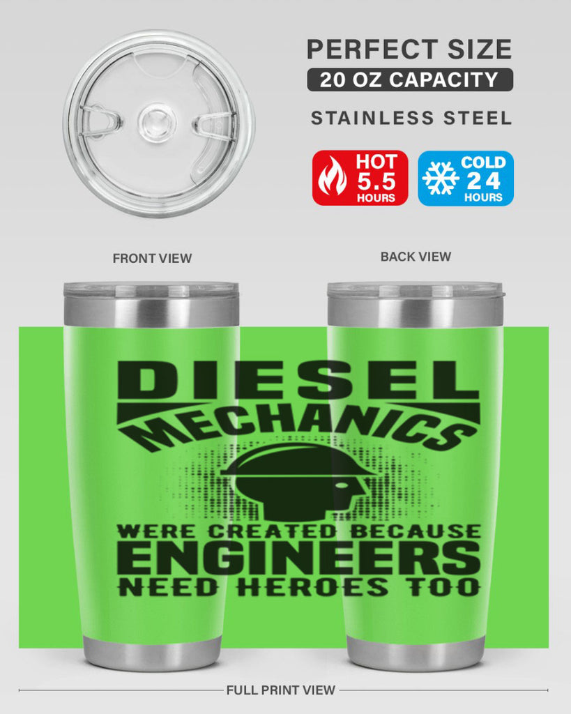 Diesel mechanics Style 19#- engineer- tumbler