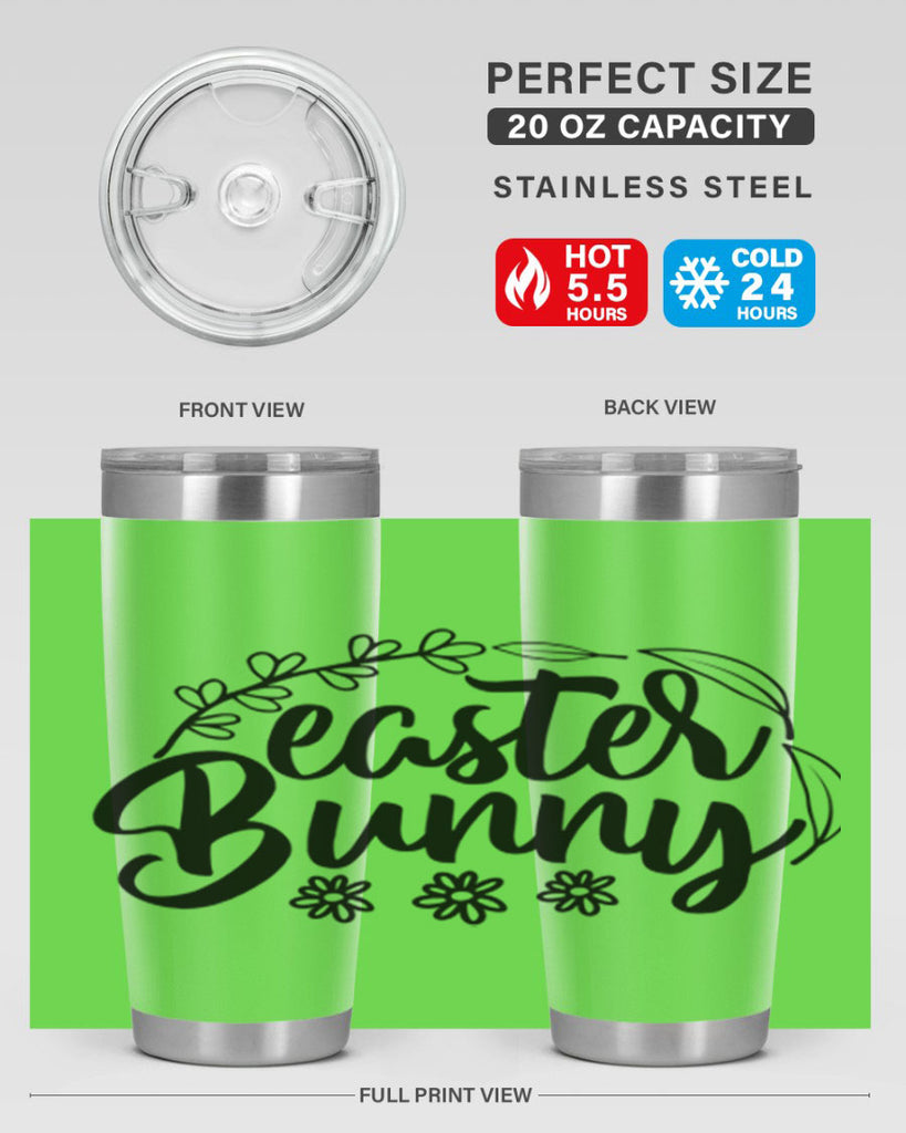 Easter bunny  129#- spring- Tumbler