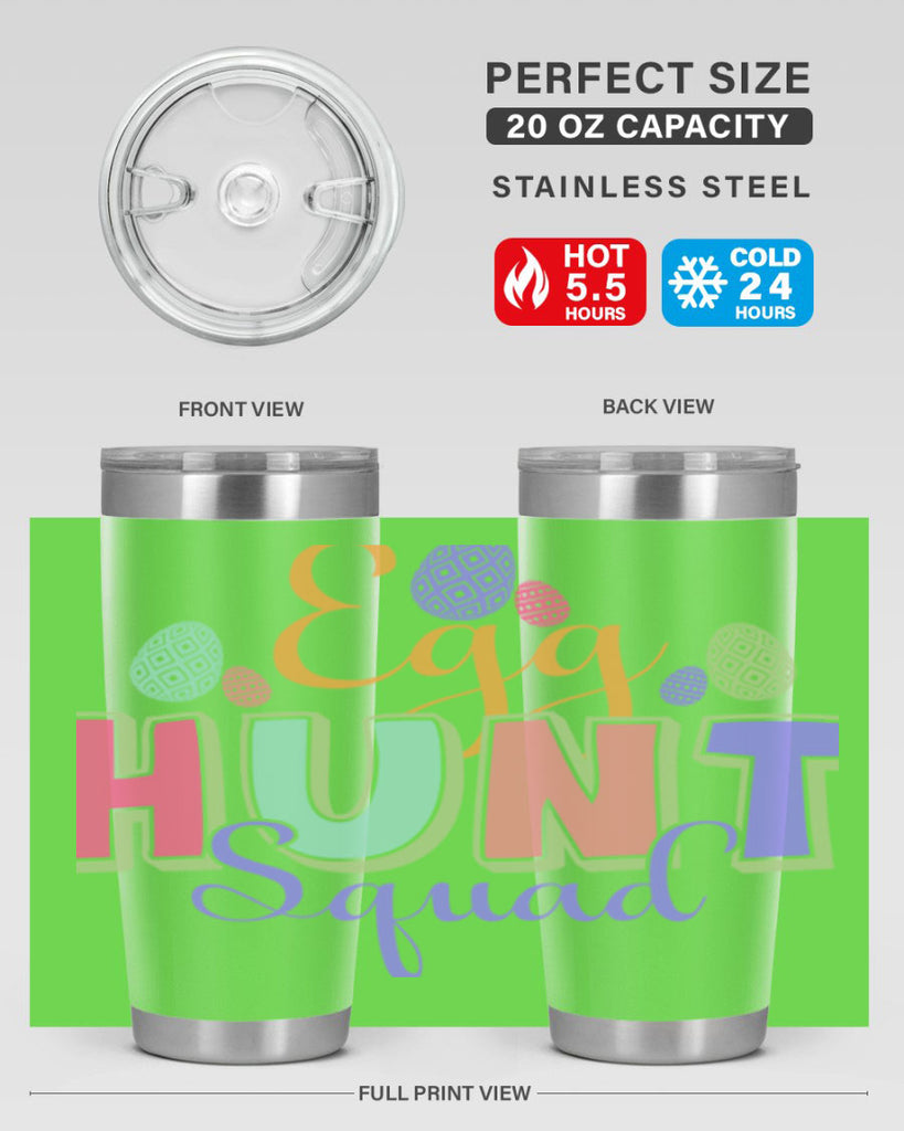 Egg hunt squad130#- spring- Tumbler