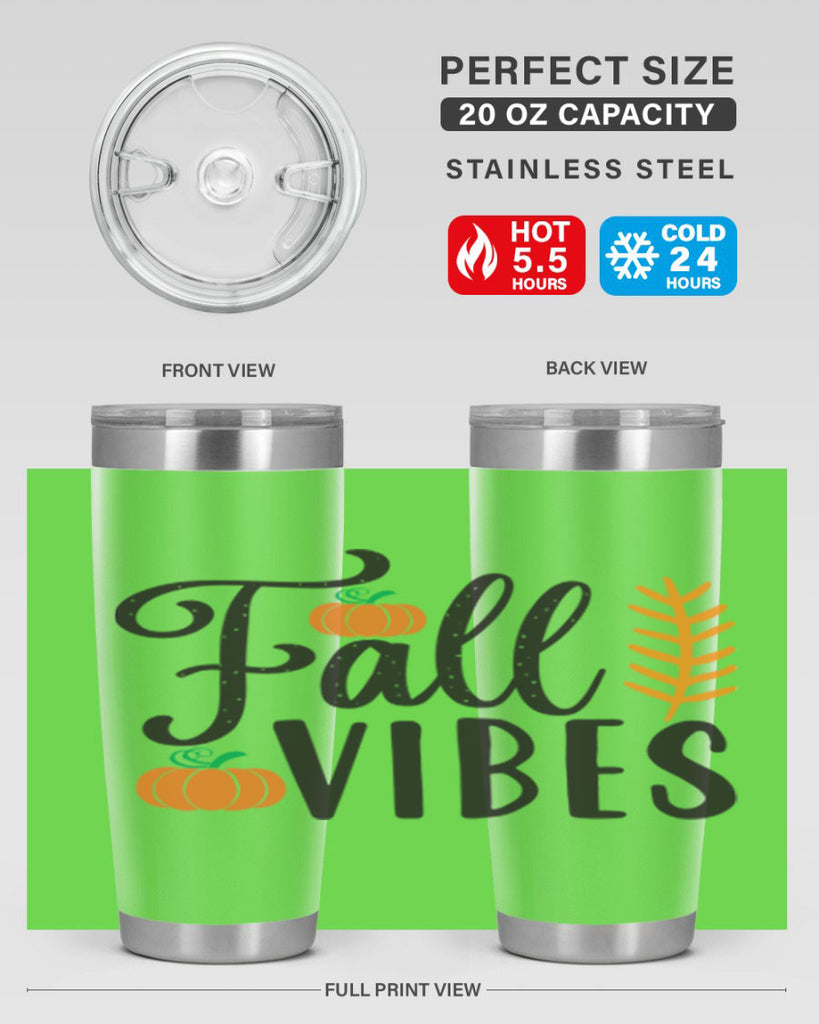 Fallvibes 163#- fall- Tumbler