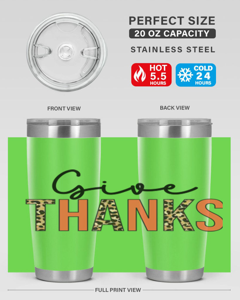 Give thanks 194#- fall- Tumbler
