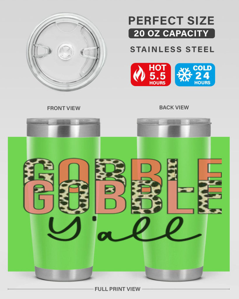 Gobble gobble yall 200#- fall- Tumbler