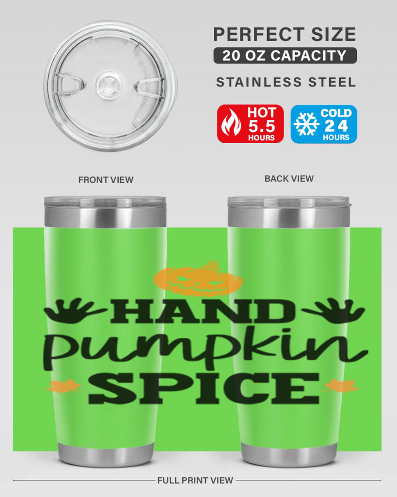 Handpumpkinspice 216#- fall- Tumbler