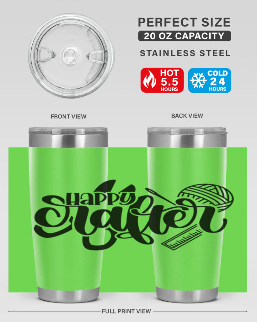 Happy Craften 24#- crafting- Tumbler