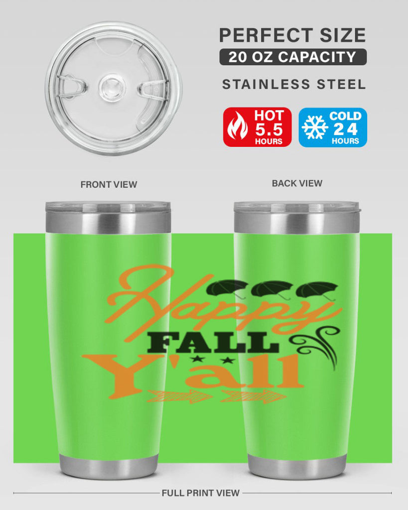 Happy Fall Yall 234#- fall- Tumbler