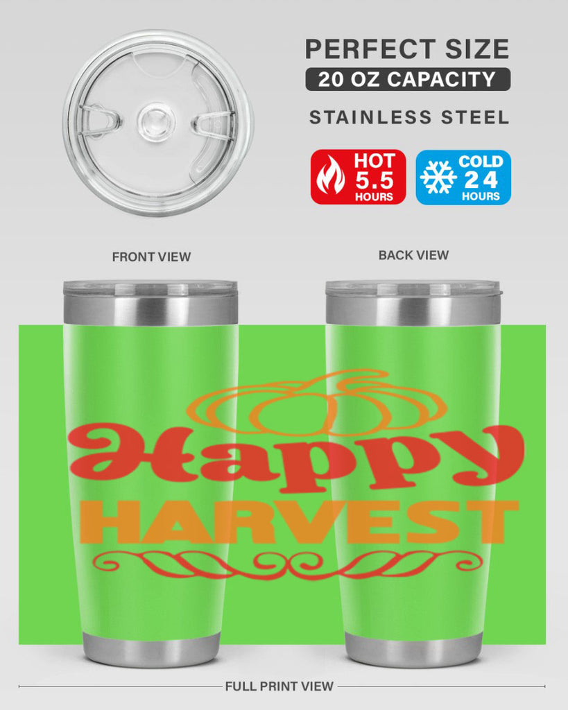 HappyHarvest 256#- fall- Tumbler