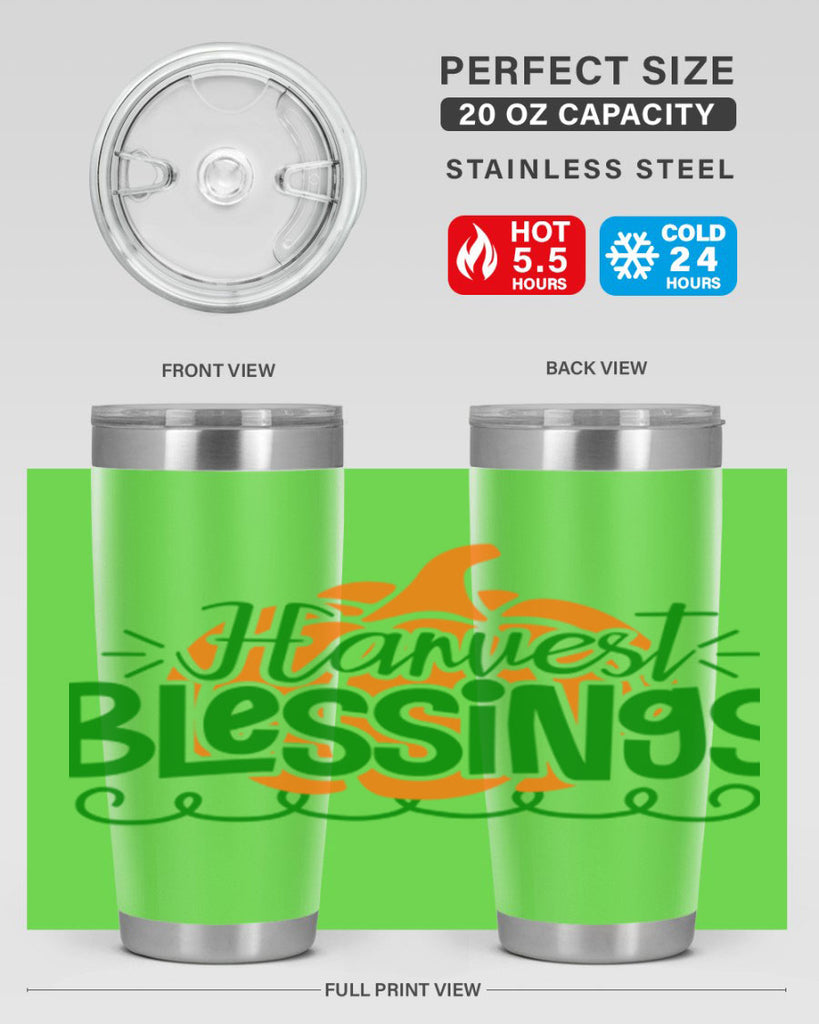 Harvest Blessings 265#- fall- Tumbler