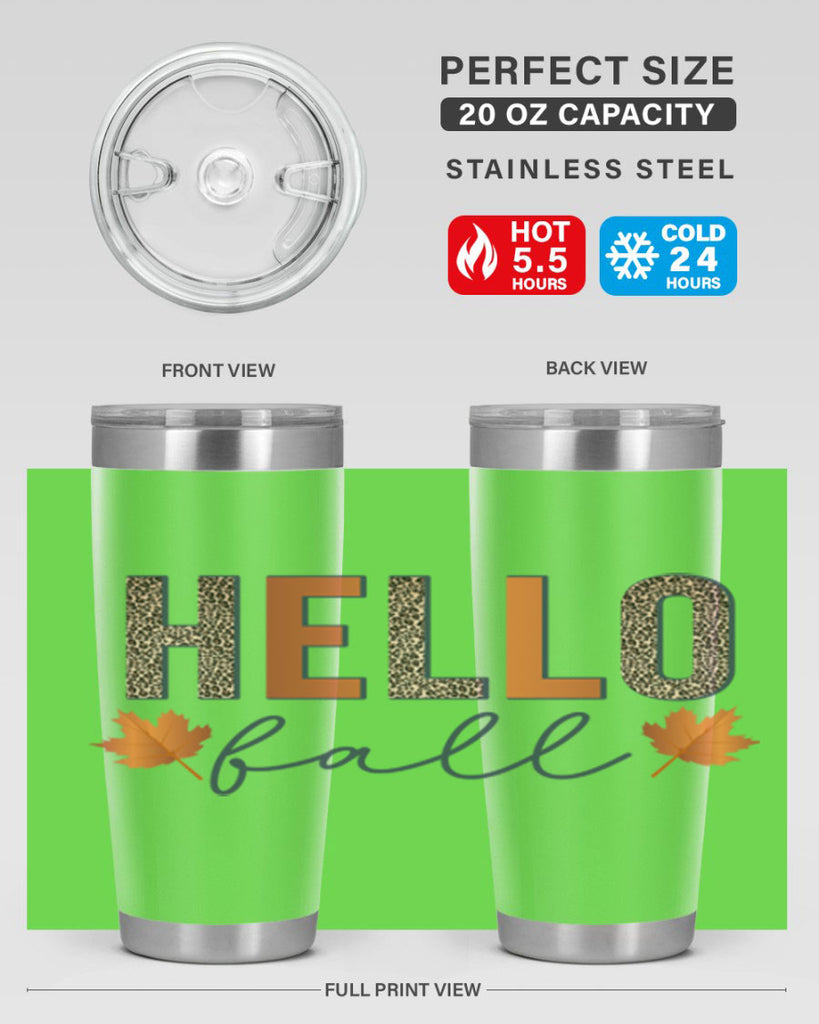 Hello Fall 272#- fall- Tumbler