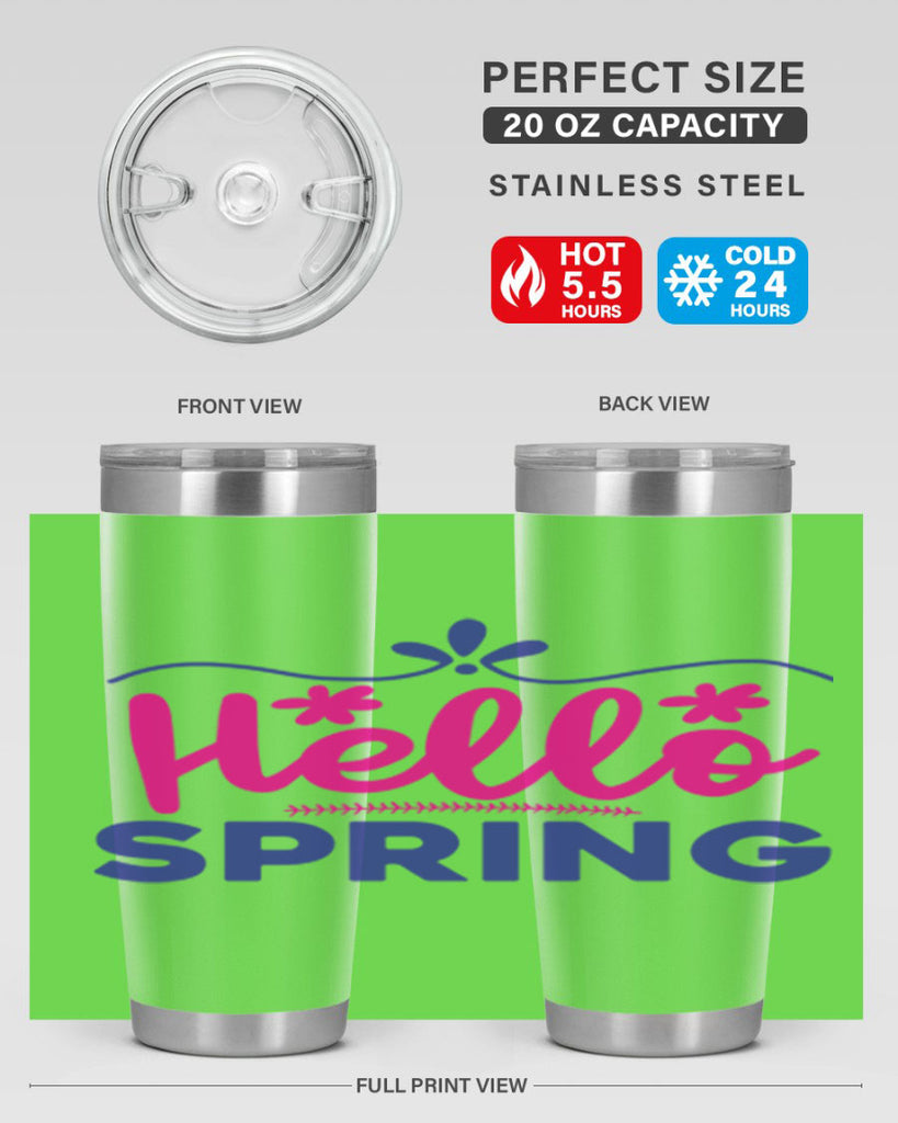 Hello Spring 212#- spring- Tumbler