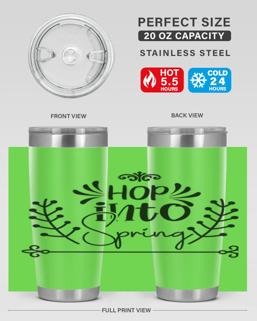 Hop into Spring 248#- spring- Tumbler
