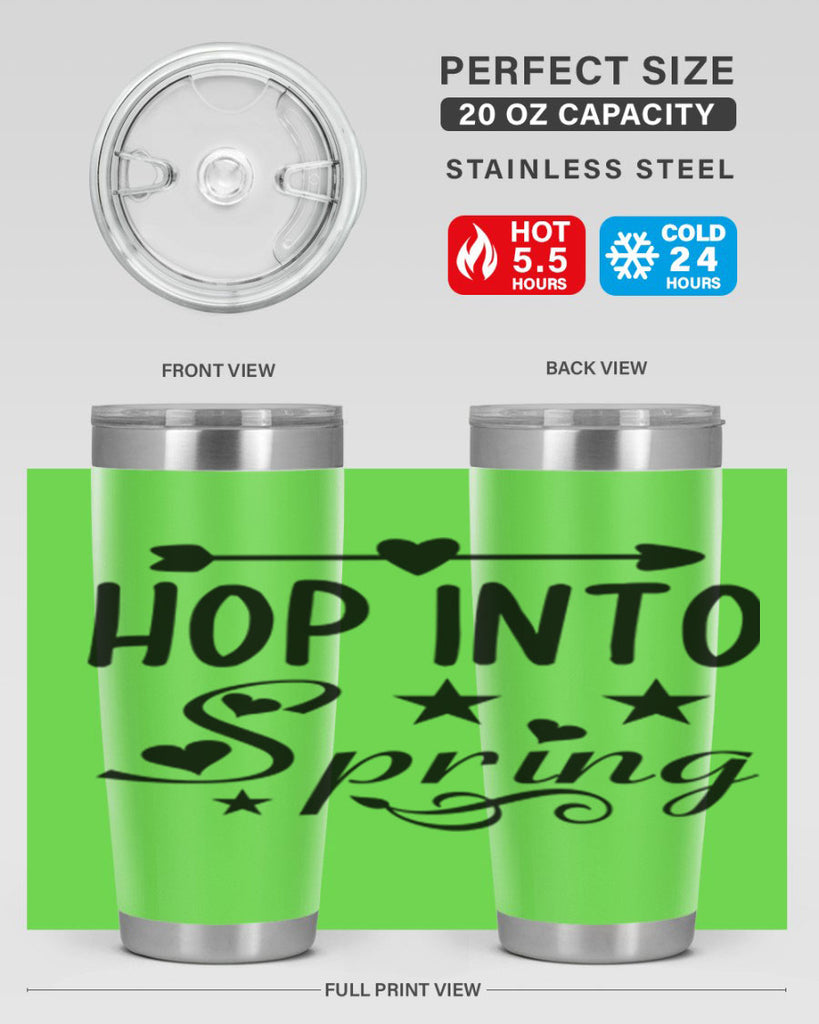 Hop into Spring 249#- spring- Tumbler