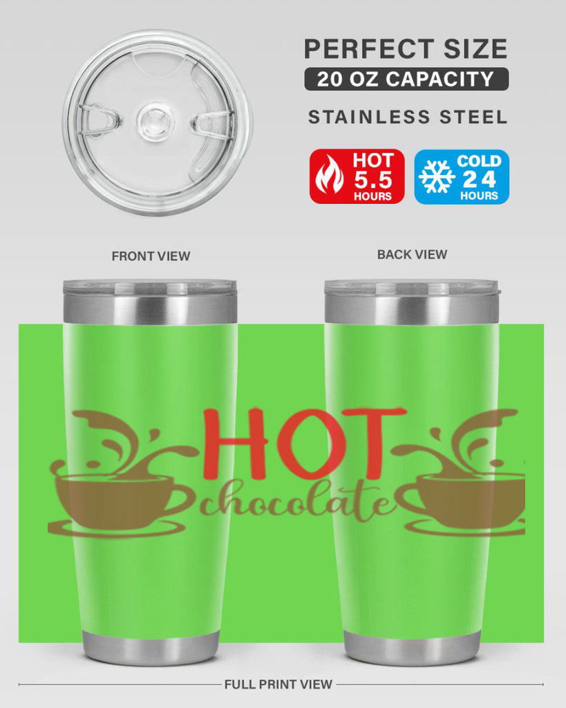 Hot Chocolate 212#- winter- Tumbler