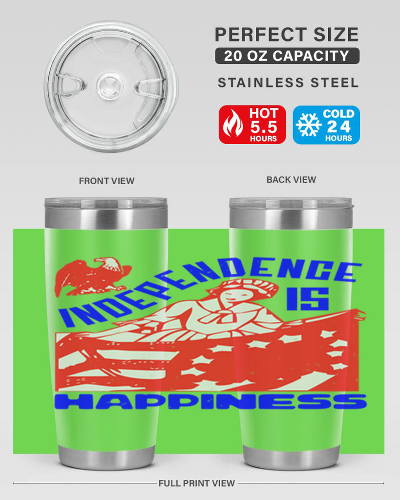 Independence is Style 26#- Fourt Of July- Tumbler
