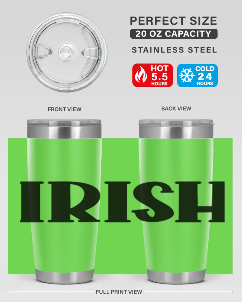 Irish Style 77#- St Patricks Day- Tumbler