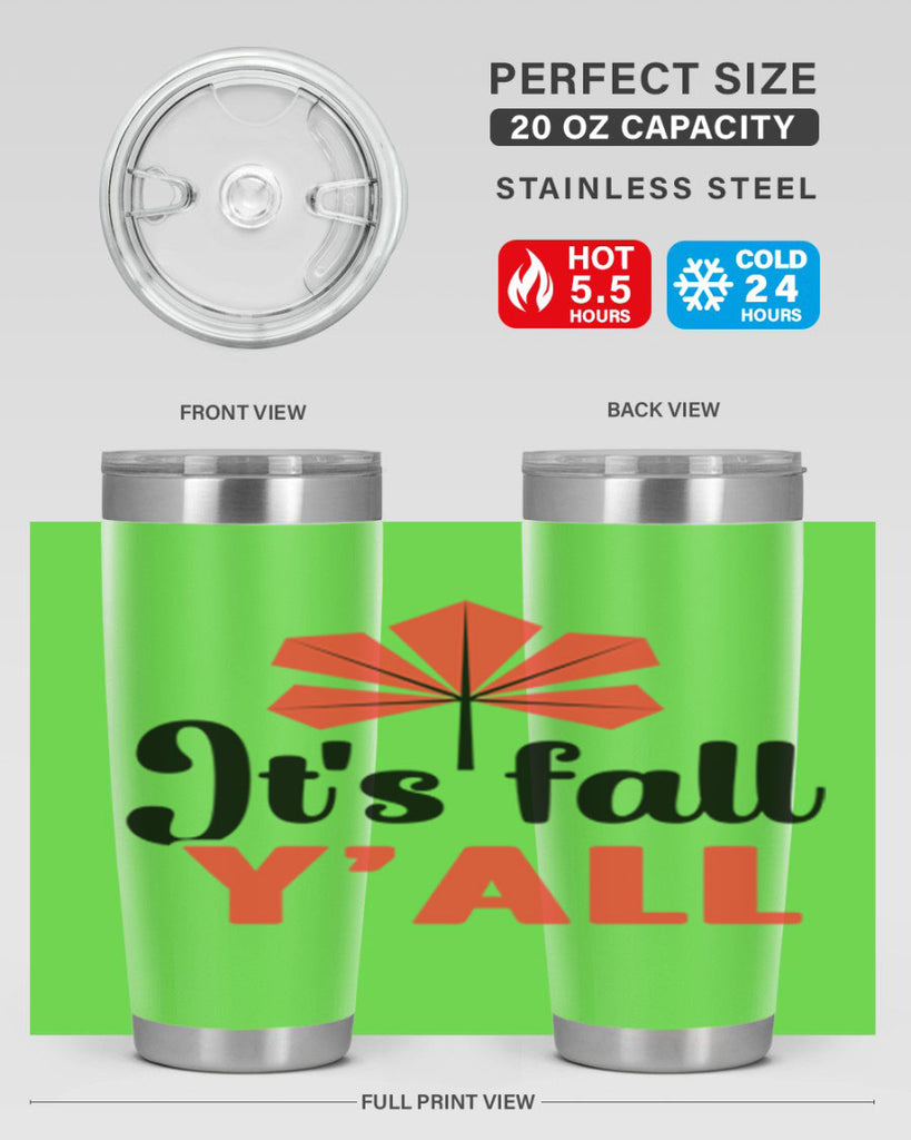 Its fall yall 373#- fall- Tumbler