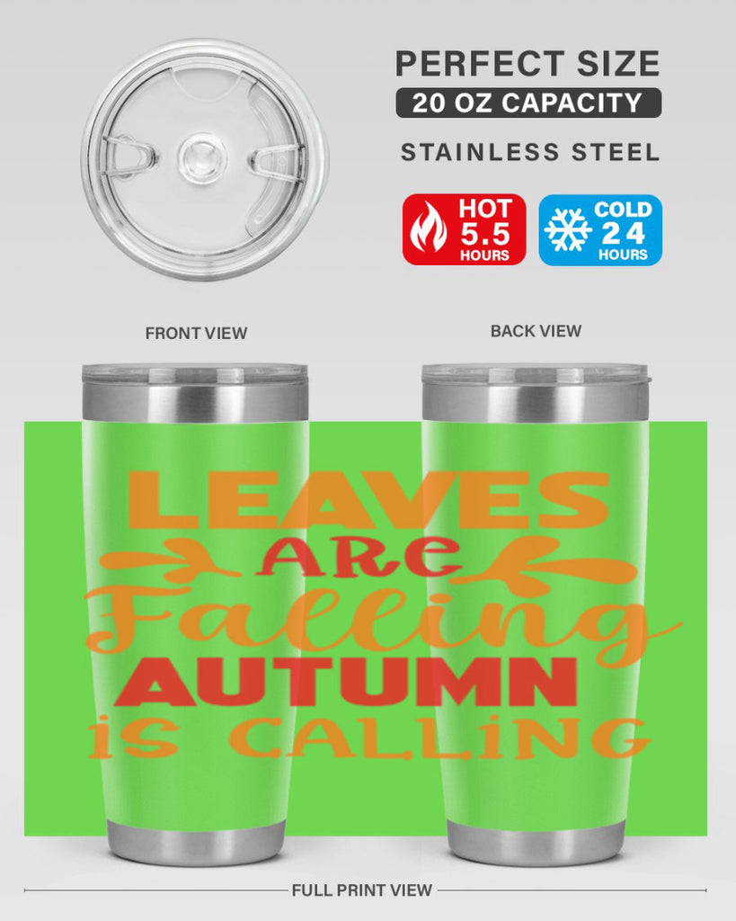 LeavesAreFallingAutumnis 394#- fall- Tumbler