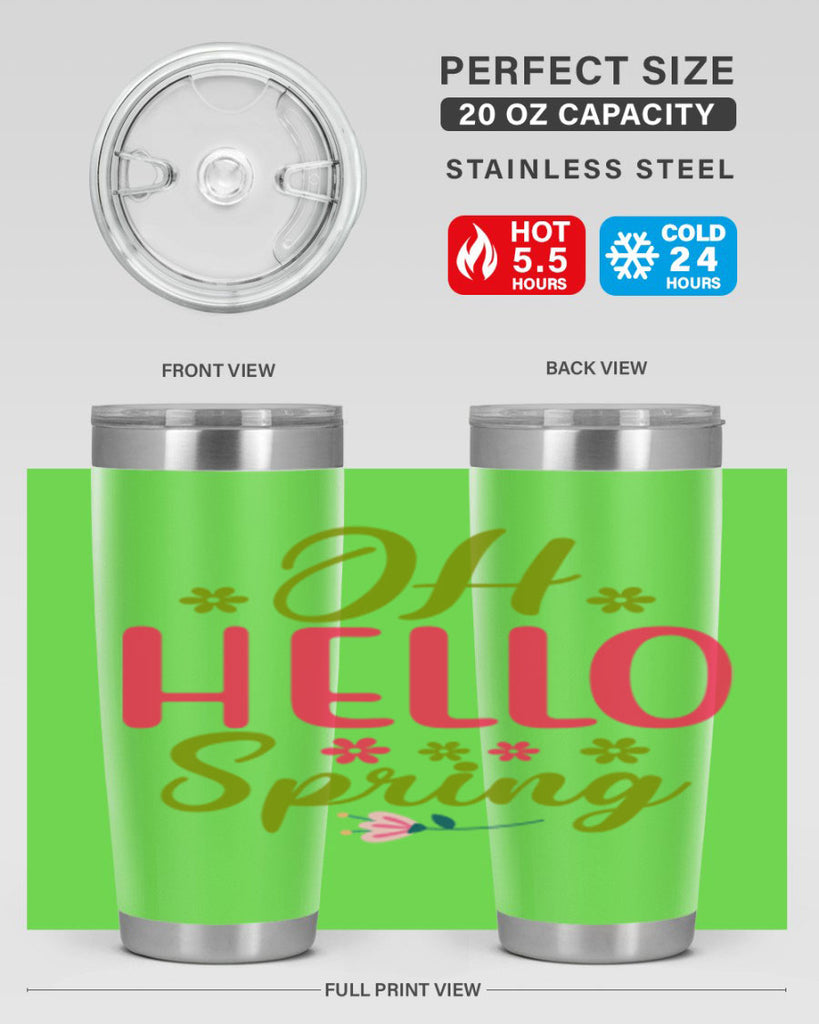 Oh Hello Spring 360#- spring- Tumbler