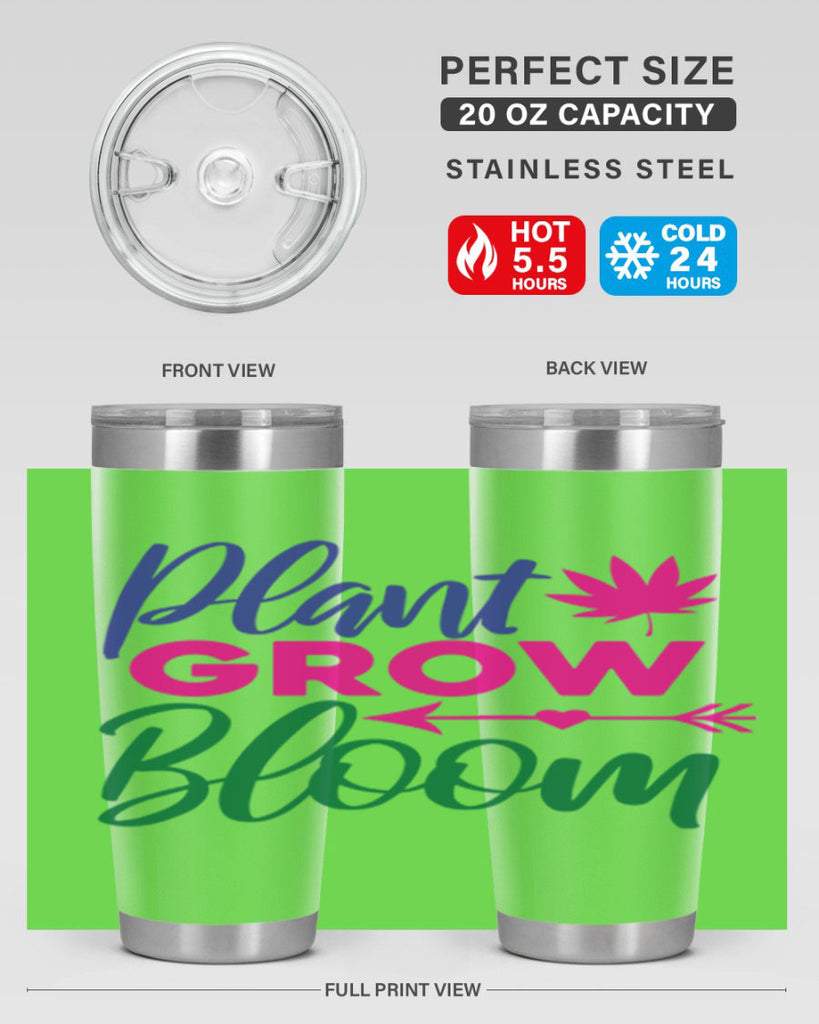 Plant Grow Bloom 389#- spring- Tumbler
