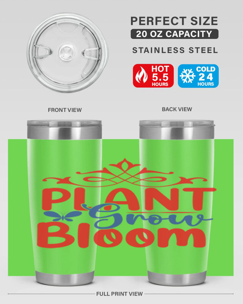 Plant Grow Bloom 392#- spring- Tumbler